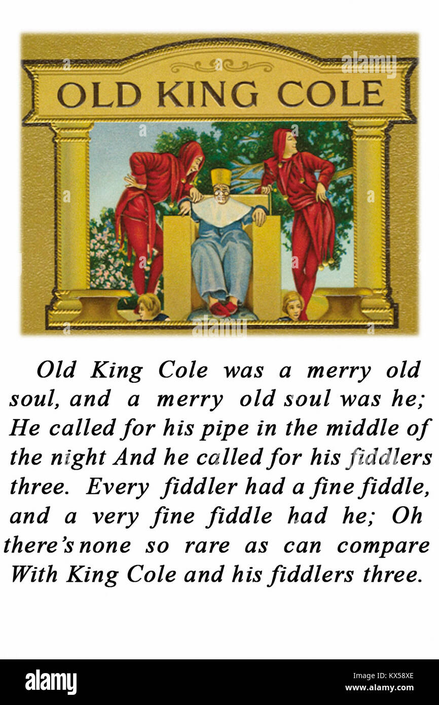 Old King Cole Foto Stock