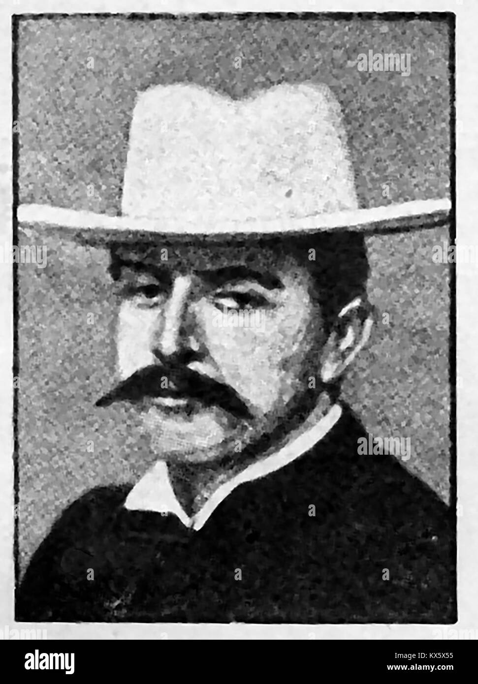 Il generale Juan Vicente. Gomez- Un ritratto del presidente del Venezuela nel 1909 Foto Stock