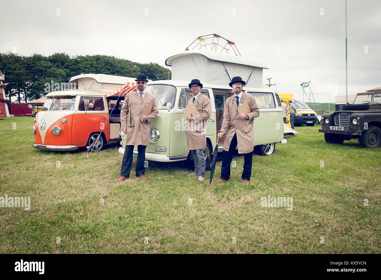 Eroica Britannia vintage van Foto Stock