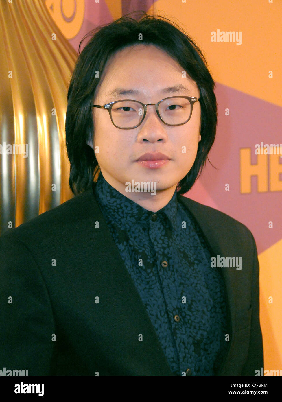 Beverly Hills, Stati Uniti d'America. 07Th gen, 2018. Comico Jimmy O. Yang assiste HBO ufficiale di Golden Globe Awards After Party a circa 55 ristorante presso il Beverly Hilton Hotel il 7 gennaio 2018 a Beverly Hills, la California. Credito: Barry re/Alamy Live News Foto Stock