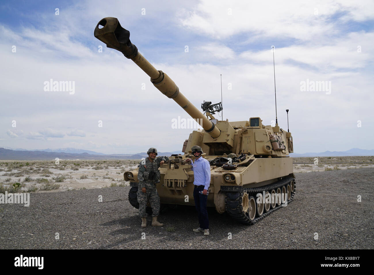 Forze armate in azione. Foto Stock