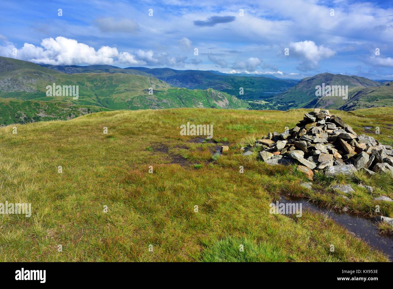 Il Patterdale fells da Hartsop Dodd Foto Stock