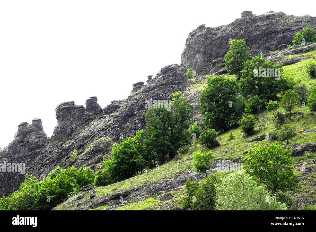 Bellissimo paesaggio soleggiato Foto Stock