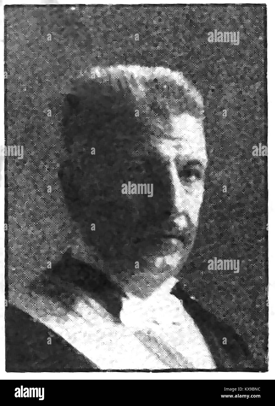 Don Pedro Montt - un ritratto del presidente di chili nel 1909 Foto Stock