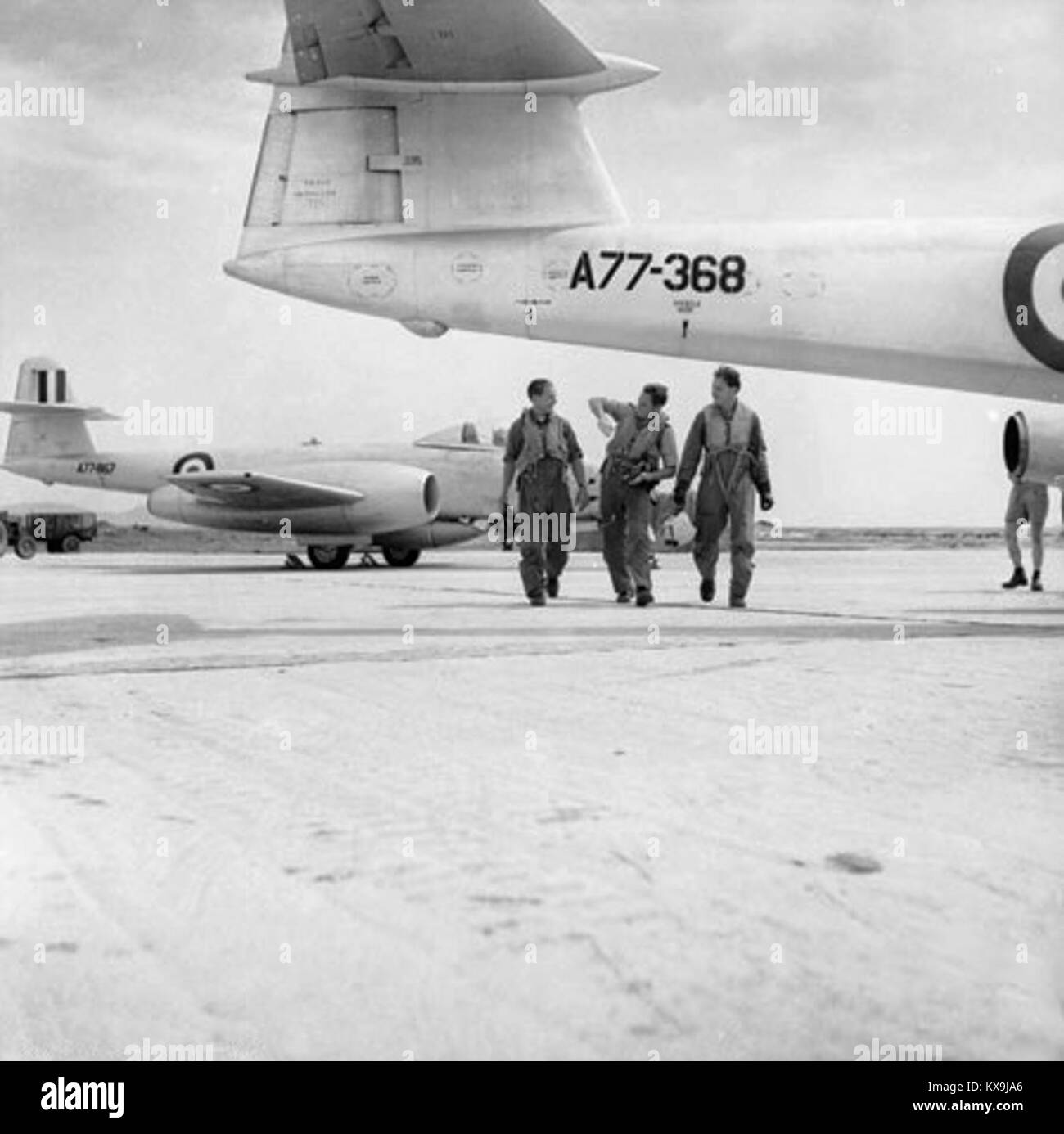 77 Sqn (AWM JK1025) Foto Stock