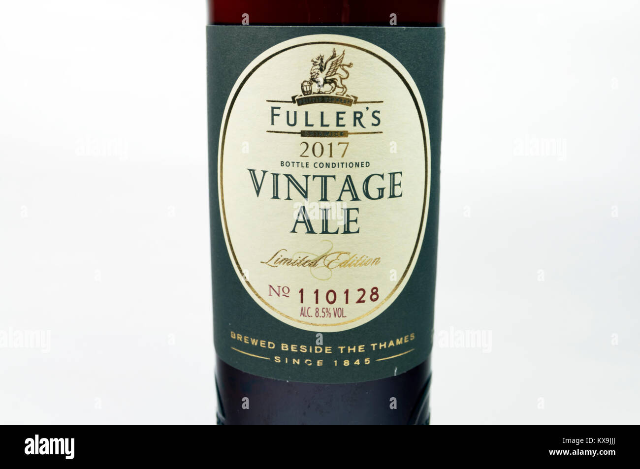 Gualchiere limited edition Vintage Ale, 2017. Foto Stock