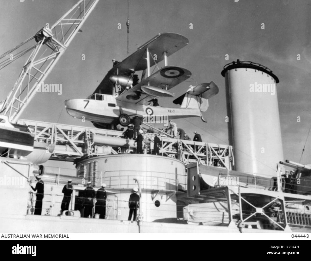 9 Sqn (AWM 044443) Foto Stock