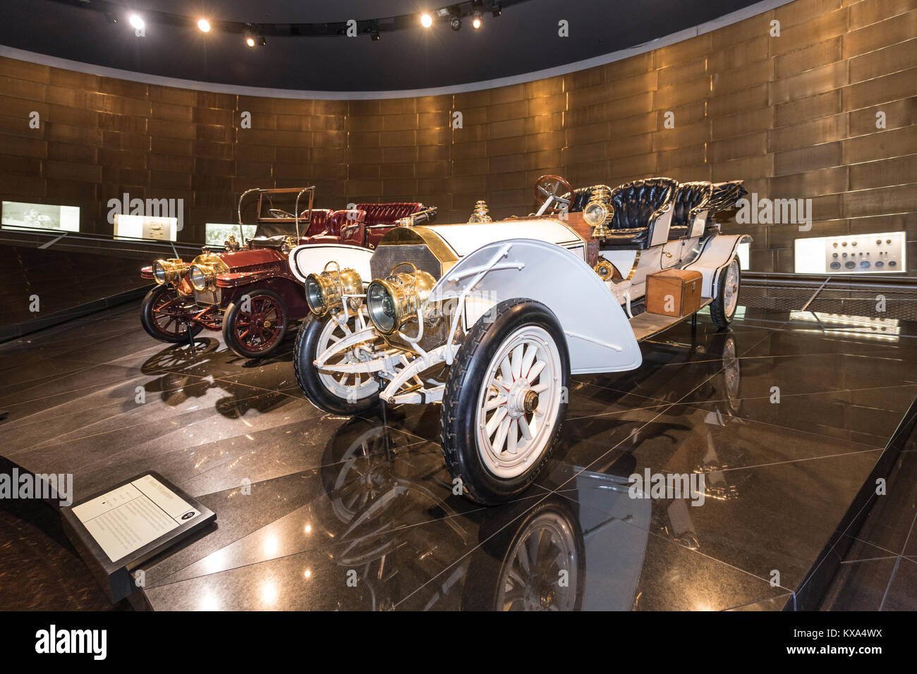 Automobili dalla Mercedes collezione del museo. Foto Stock