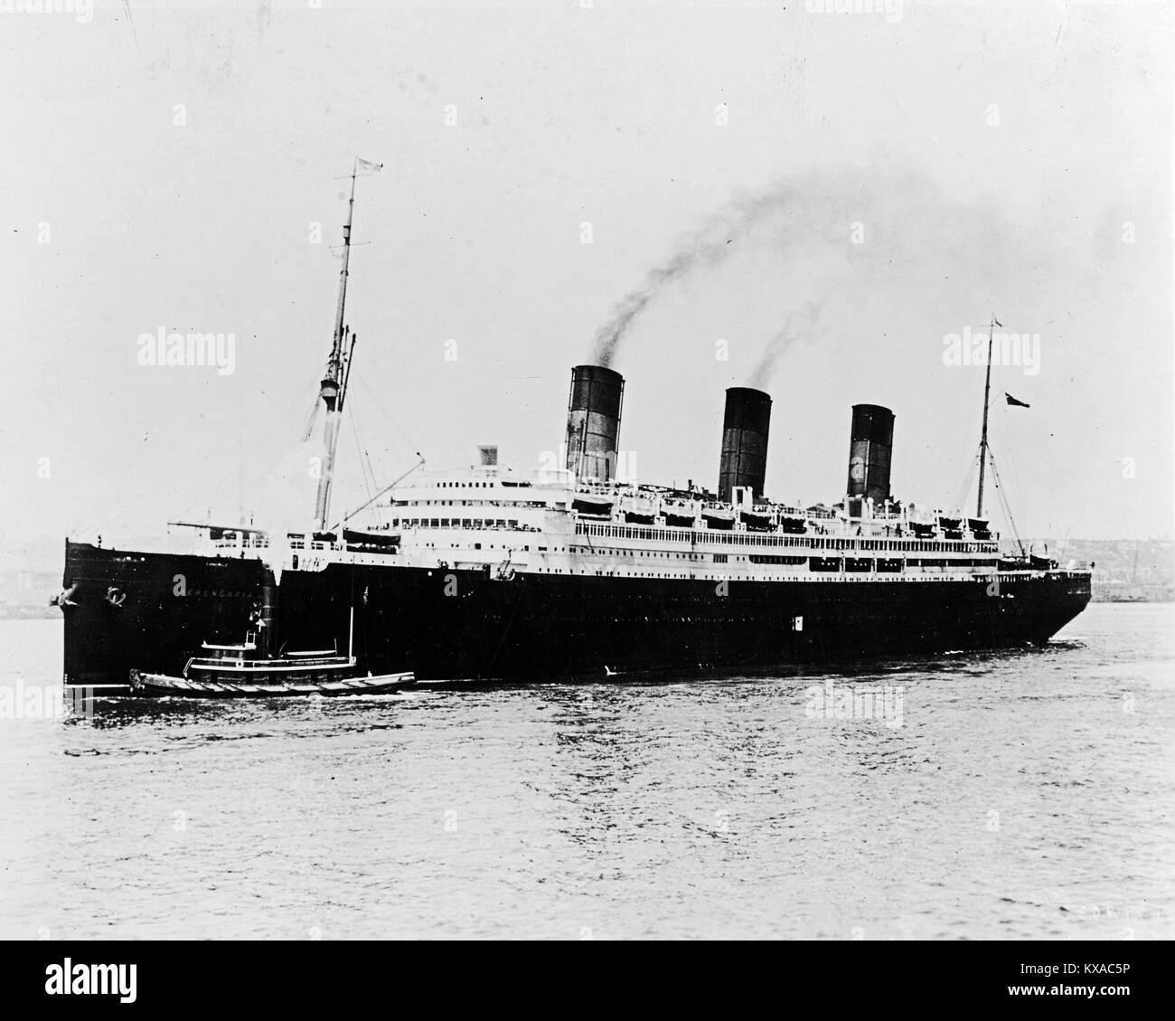RMS Berengaria Foto Stock
