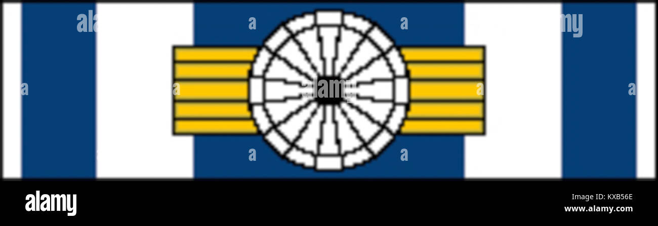 La Gran Croce dell'ordine reale dell'Elefante di Godenu è una decorazione cerimoniale che rappresenta onori, ranghi e tradizioni cavalleresche storiche. Foto Stock