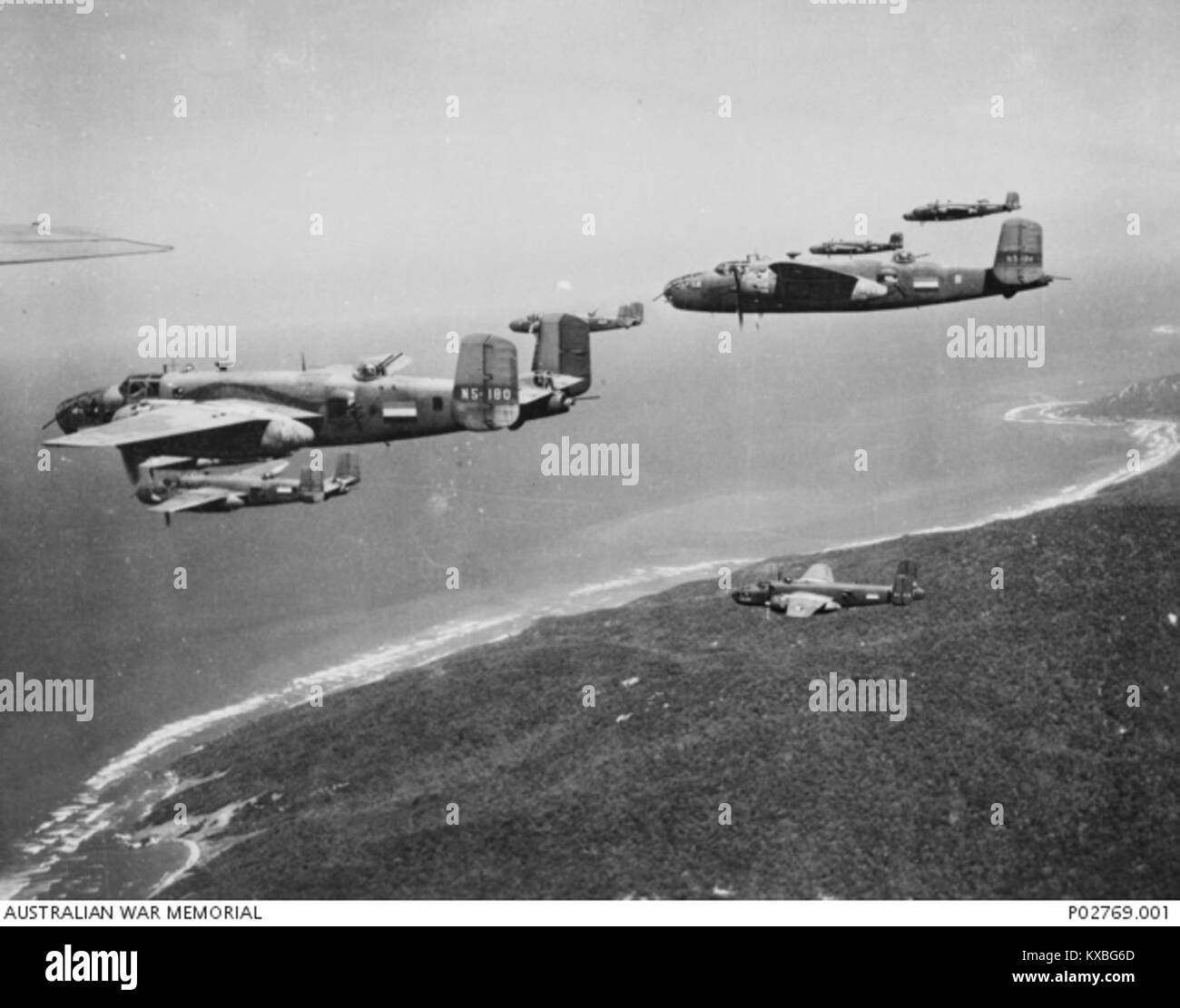 18 Sqn (AWM p02769-001) Foto Stock