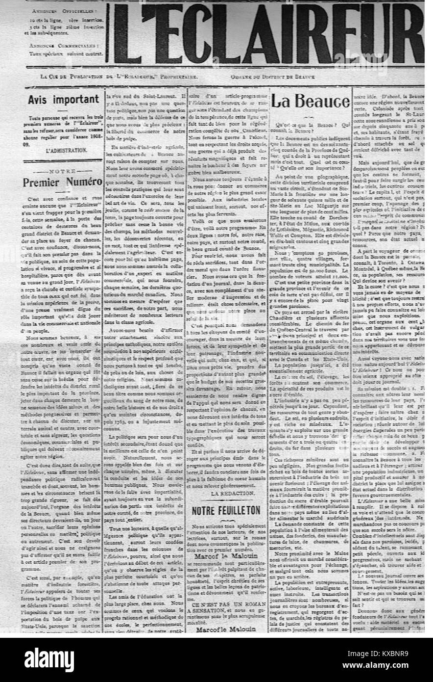 "La fotografia del 1° ottobre 1908 raffigura uno scout che partecipa a un evento di scouting, che rappresenta un primo momento nella storia delle attività di scouting organizzate." Foto Stock