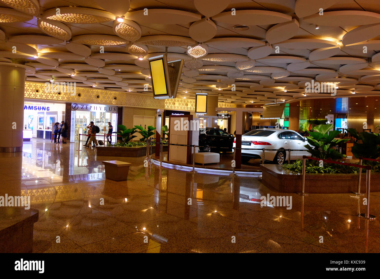 Aeroporto di Mumbai, India Foto Stock