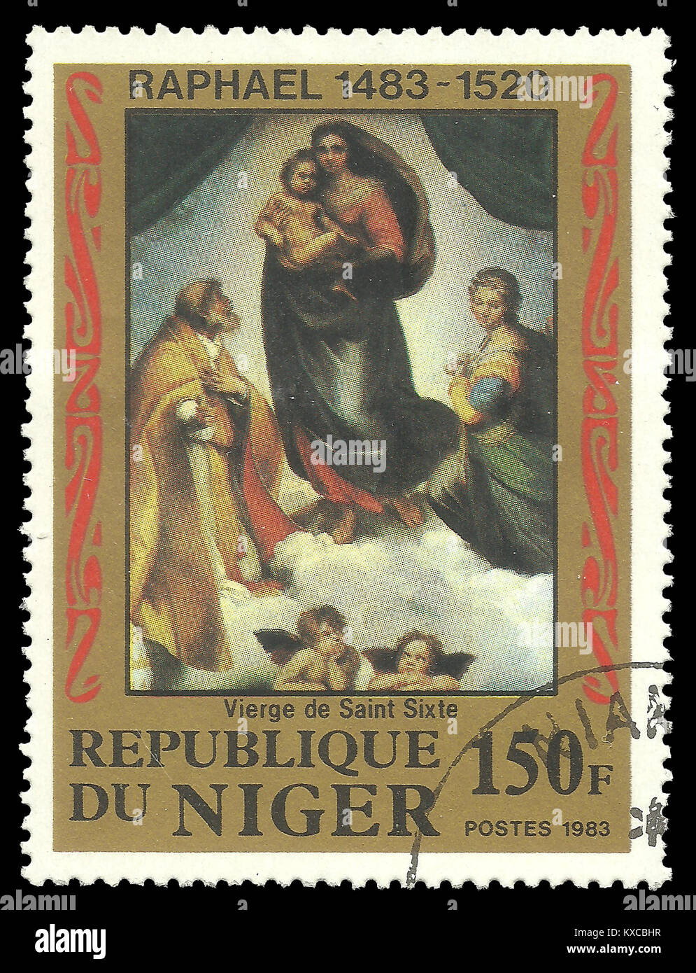 Niger circa 1983 Edizione di colore sul quinto centenario della