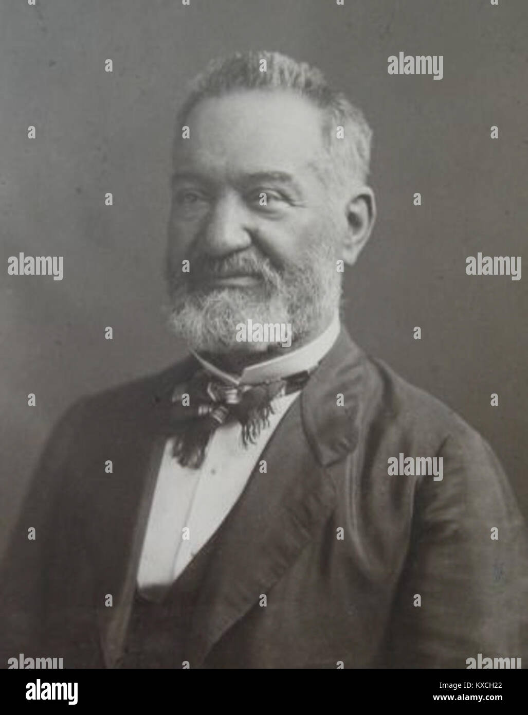 *Veuillot* è una famosa fotografia di Nadar, uno dei pionieri della fotografia nel XIX secolo. Questo ritratto cattura l'essenza dello scrittore e giornalista francese, mostrando l'abilità di Nadar nel catturare il carattere dei suoi soggetti. Foto Stock