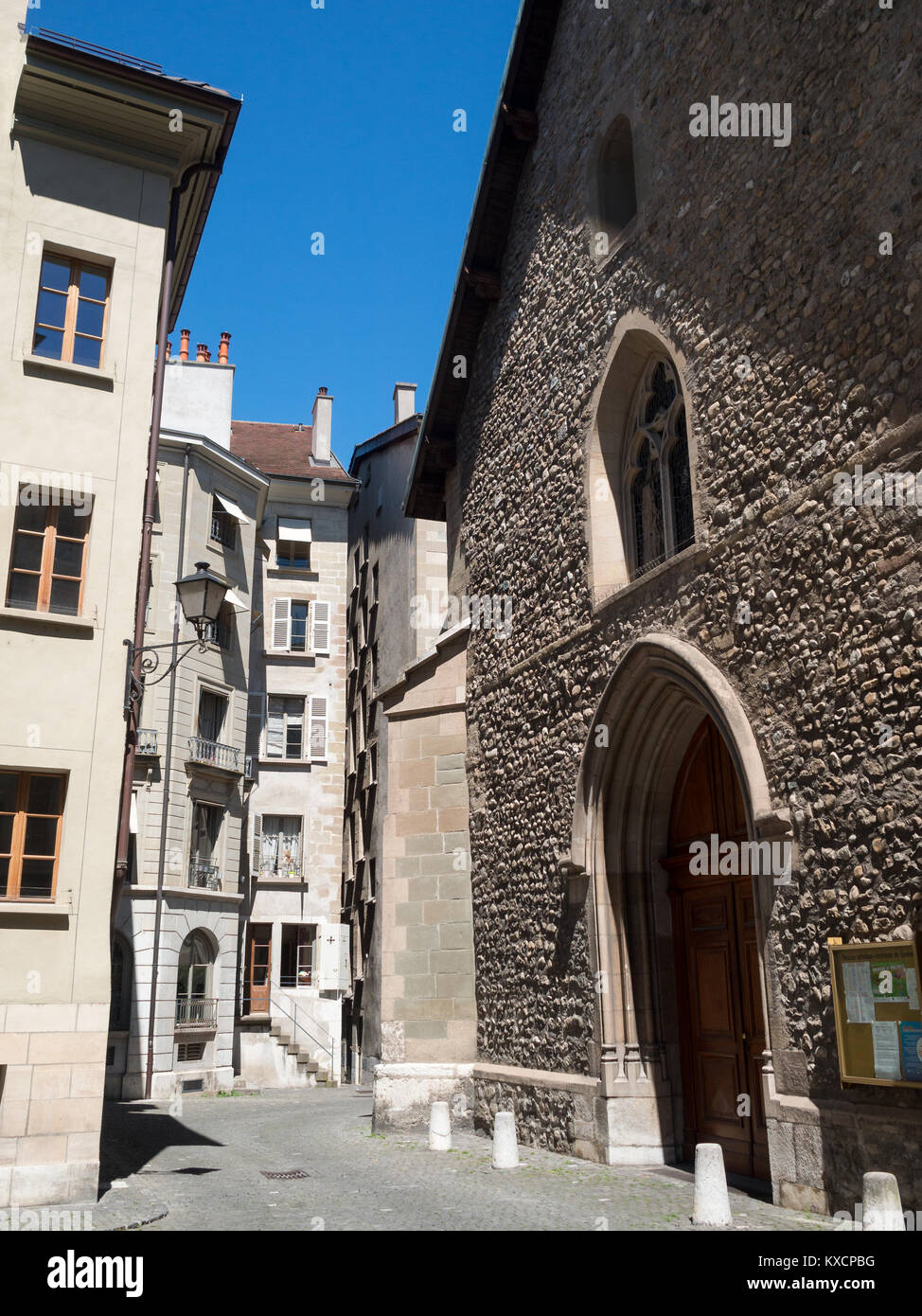 Eglise Saint Germain, Ginevra Foto Stock