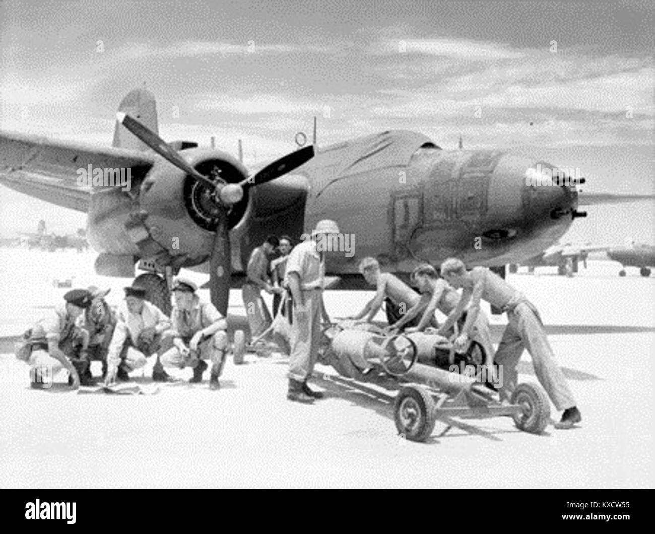 22 Sqn (OG AWM1732) Foto Stock