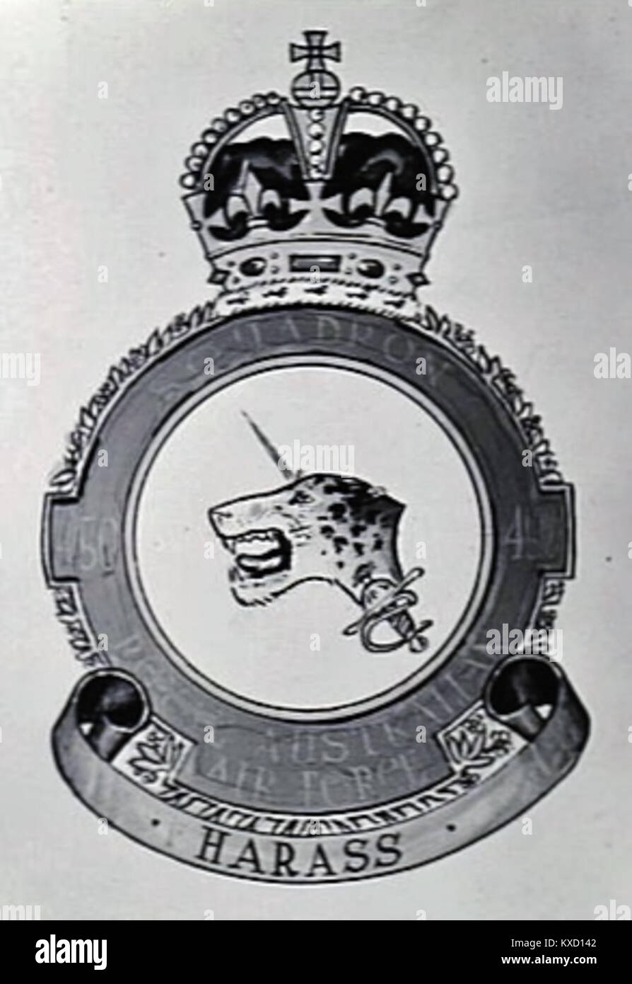 450SqnRAAFCrest (AWM MEB0284) Foto Stock