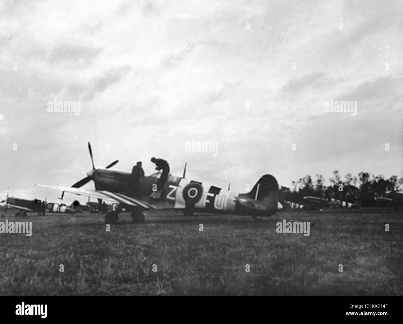 453 Sqn (AWM 100821) Foto Stock