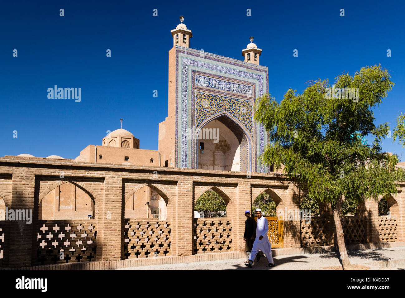 Sheikh Ahmad-e Jami mausoleo complesso,Torbat-e marmellata,fra Mashhad e l'Afghanistan Border,Iran Foto Stock