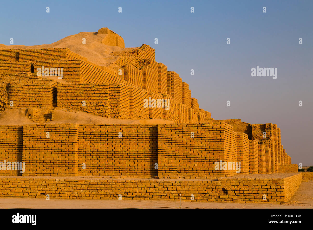 Choqa Zanbil Ziggurat,un patrimonio mondiale UNESCO,la più grande ziggurat in tutto il mondo,Shush,Iran Foto Stock