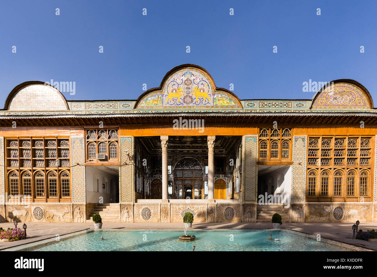 Bagh-e Eram,Eram Garden o giardino del paradiso,Shiraz,Iran Foto Stock