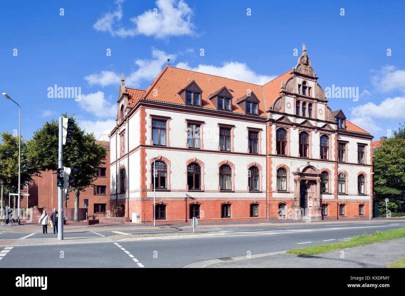 Corte locale,Cuxhaven,Bassa Sassonia, Germania Foto Stock