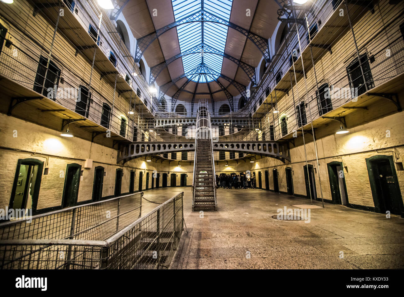 Kilmainham Gaol, ex prigione di Kilmainham, Dublino, Irlanda Foto Stock