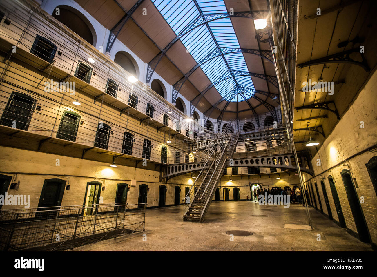 Kilmainham Gaol, ex prigione di Kilmainham, Dublino, Irlanda Foto Stock