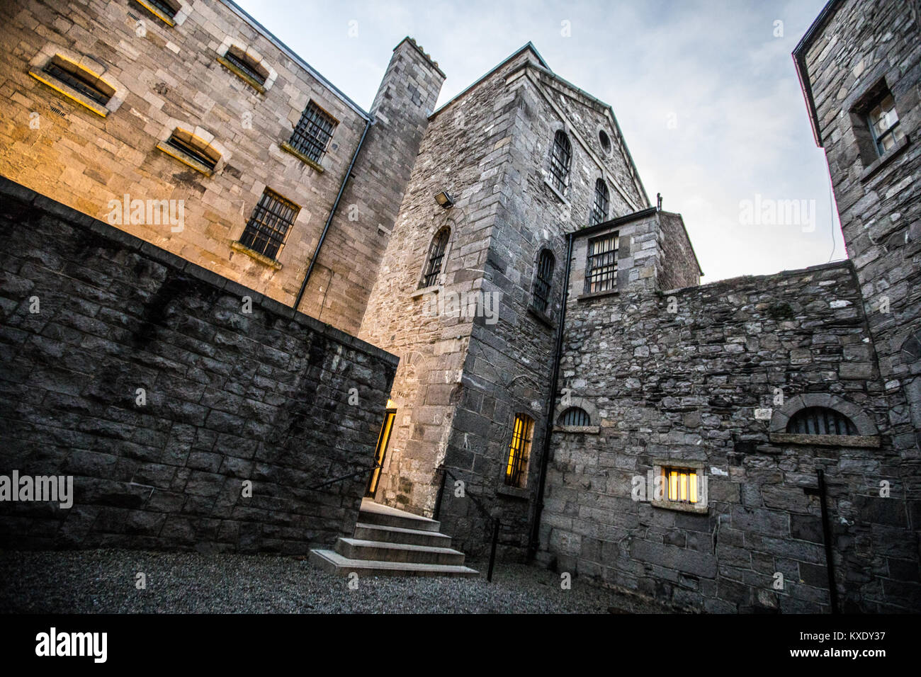 Kilmainham Gaol, ex prigione di Kilmainham, Dublino, Irlanda Foto Stock