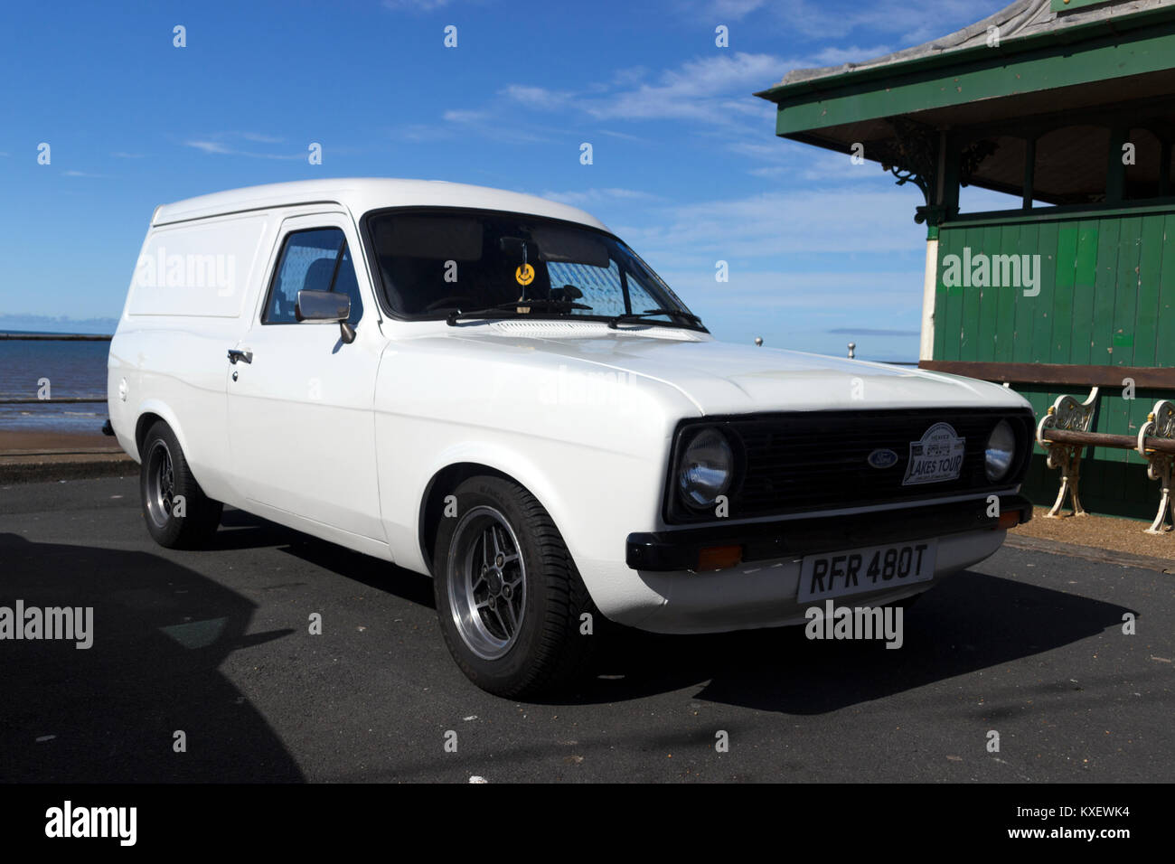 Ford Escort Mark 2 Van Foto Stock