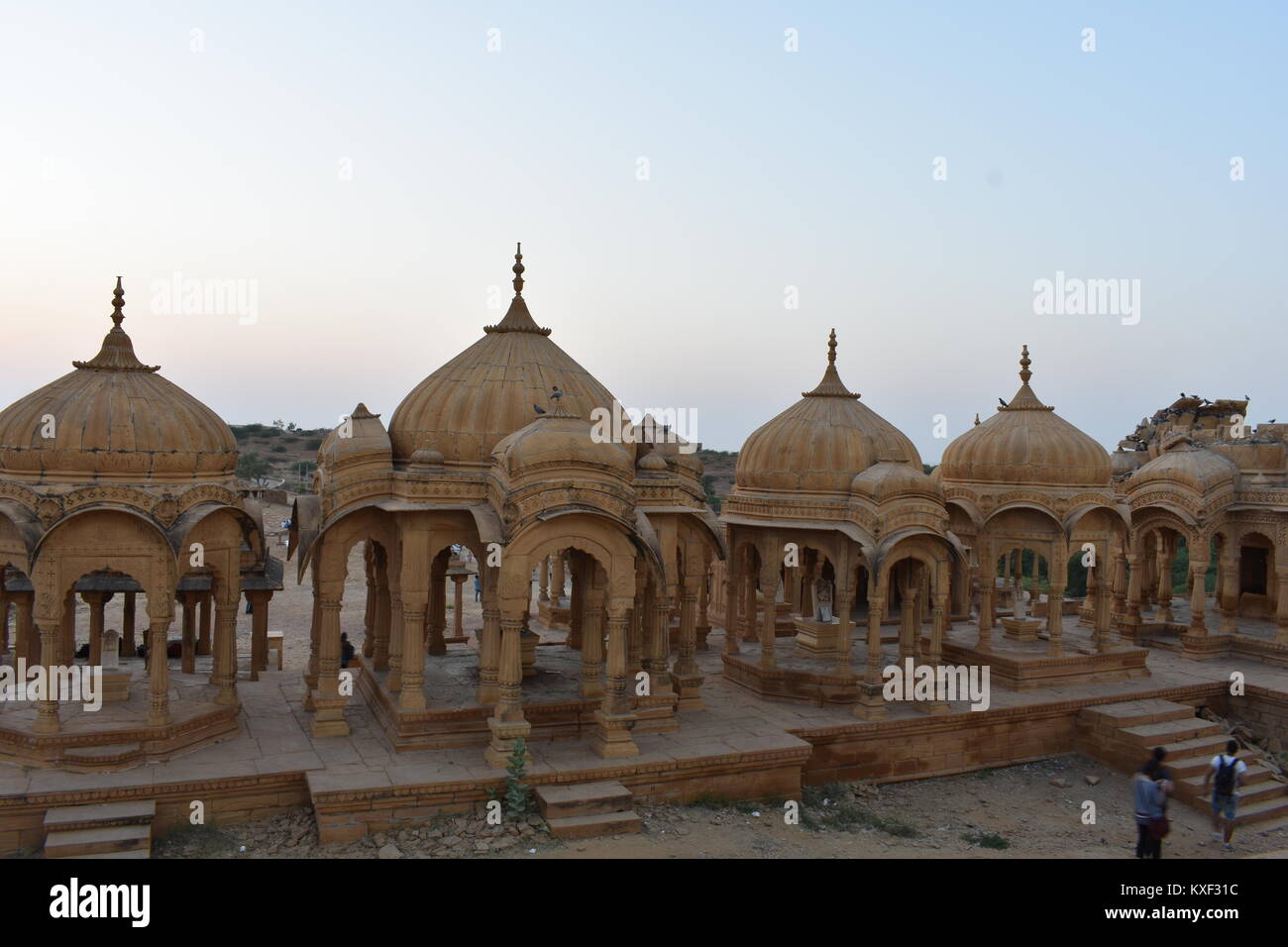 Monumento storico in bada baag jaisalmer Rajasthan in India Foto Stock