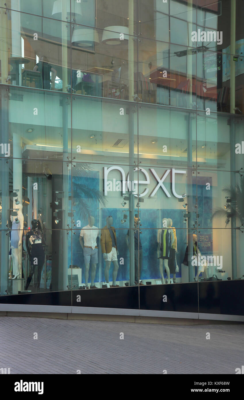 Prossimo negozio birmingham bull ring Inghilterra Foto Stock
