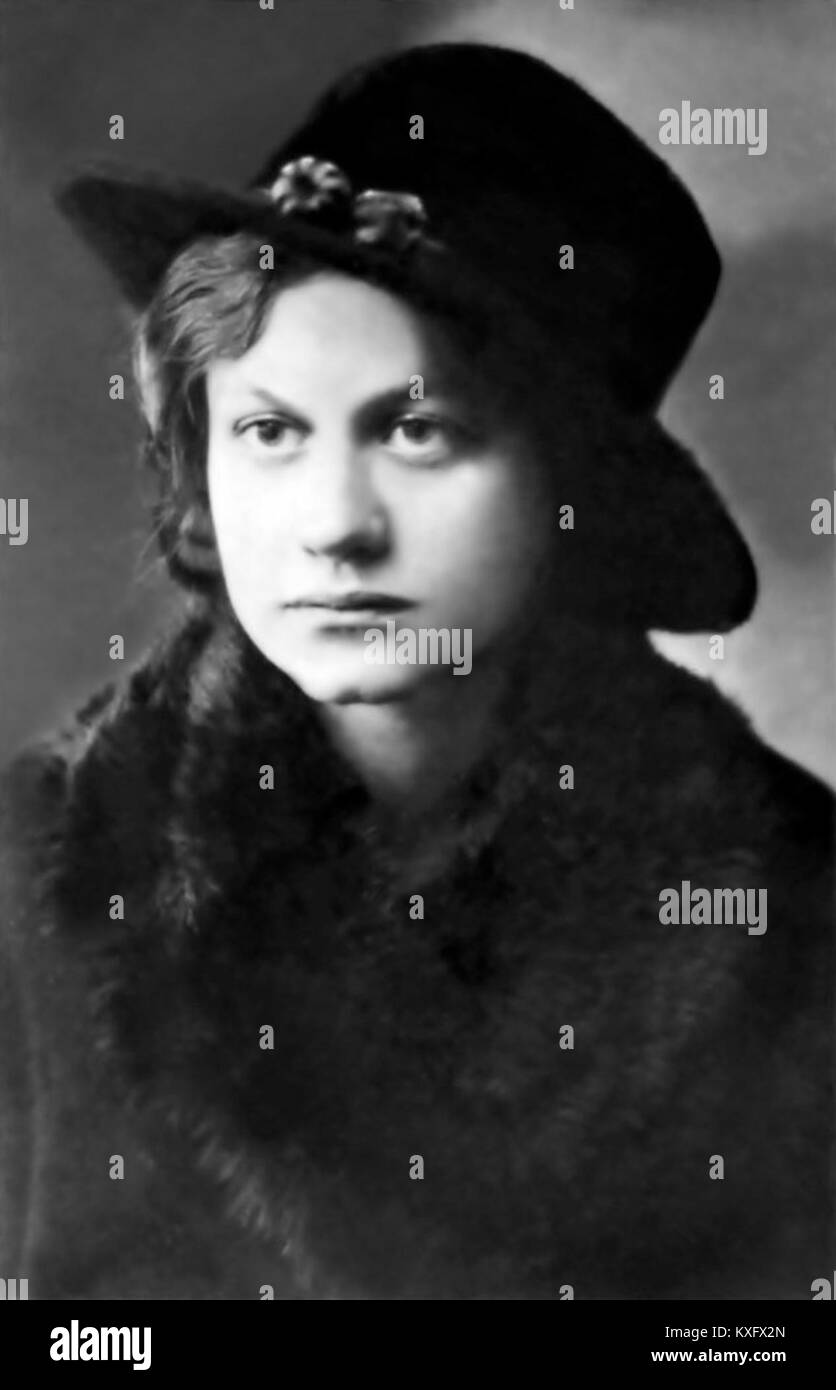 Olha Pleshkan è stata una figura pubblica e culturale Ucraina attiva nell'educazione e nei movimenti nazionali. Ha contribuito alla promozione del patrimonio ucraino e allo sviluppo della comunità. Foto Stock