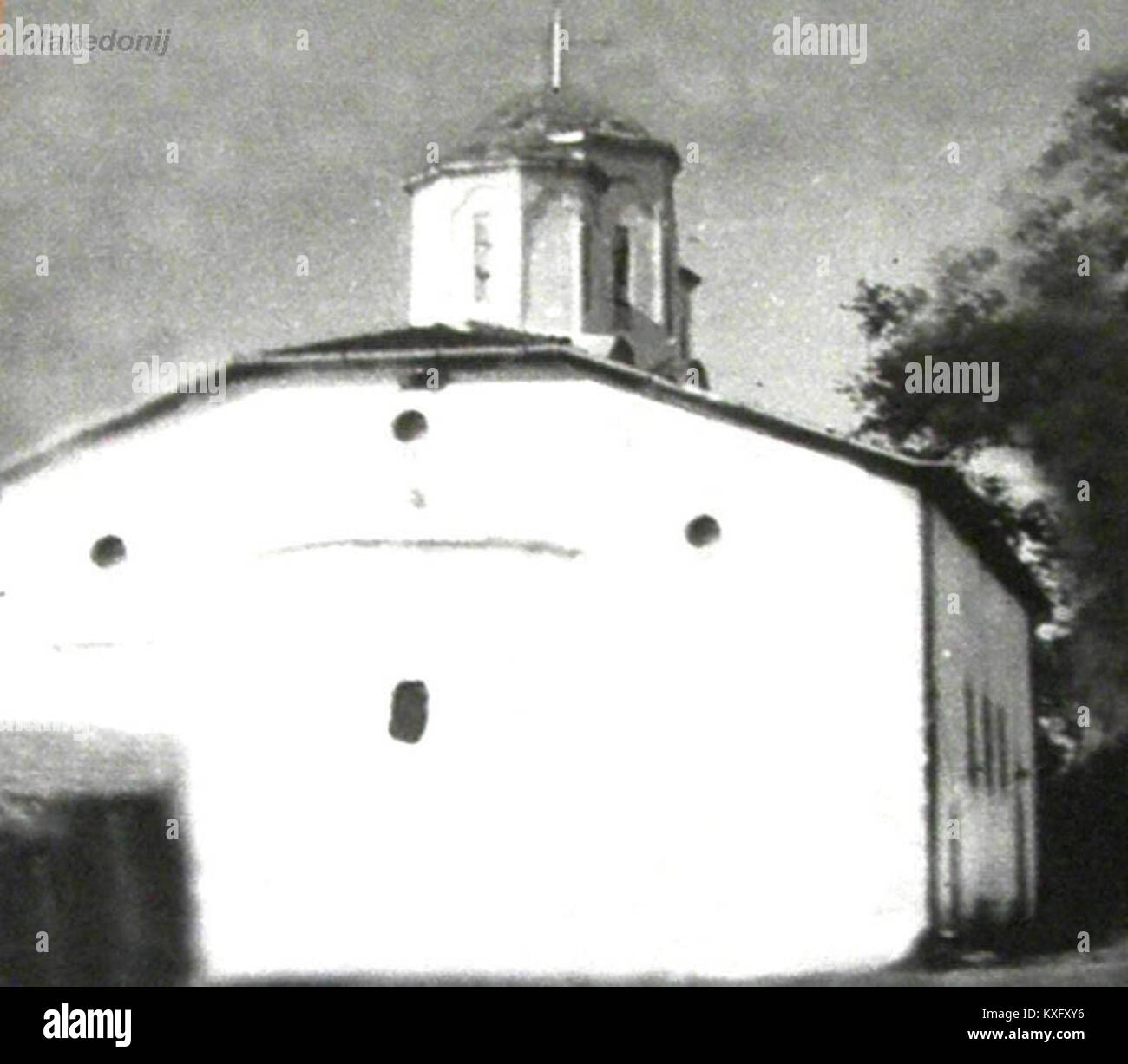 Una rappresentazione o registrazione di San Arcangelo Michele del 1857, che riflette l'arte religiosa, l'iconografia e il patrimonio culturale all'interno delle tradizioni cristiane della metà del XIX secolo. Foto Stock