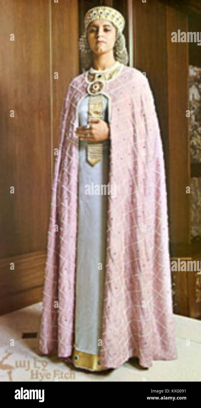 Un riferimento alla principessa Kerran, che indica un titolo di regalità o nobiltà, che richiede un ulteriore contesto per una specifica identificazione storica. Foto Stock