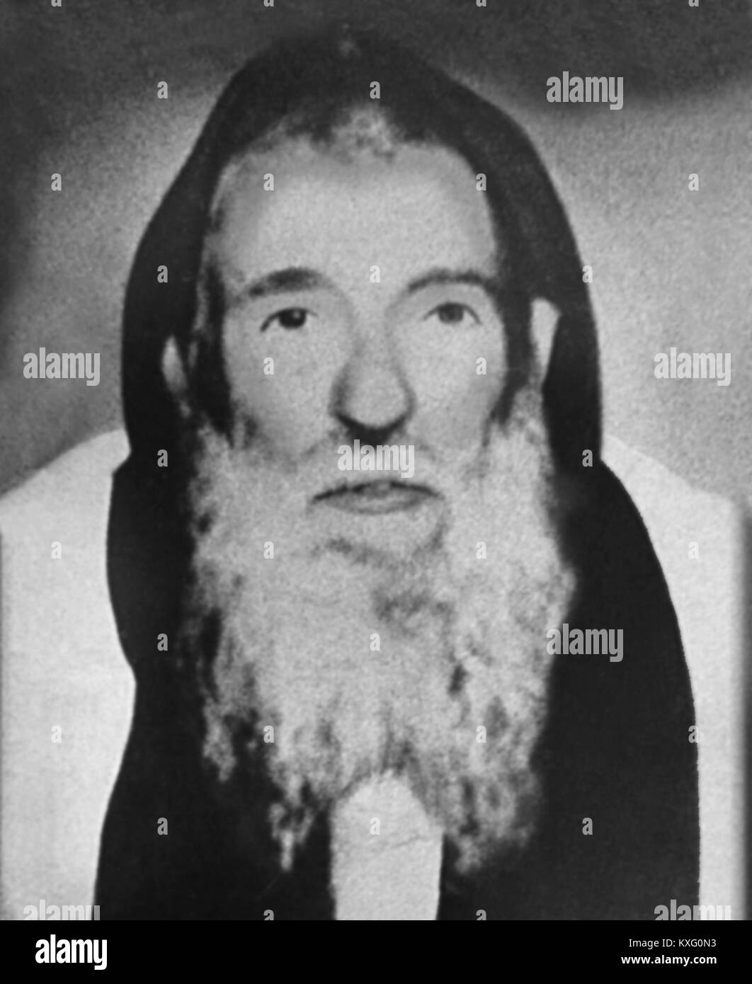 Rabbi Yosef Malul era un leader religioso ebreo noto per i suoi contributi allo studio rabbinico e alla guida della comunità all'interno della tradizione sefardita. Foto Stock