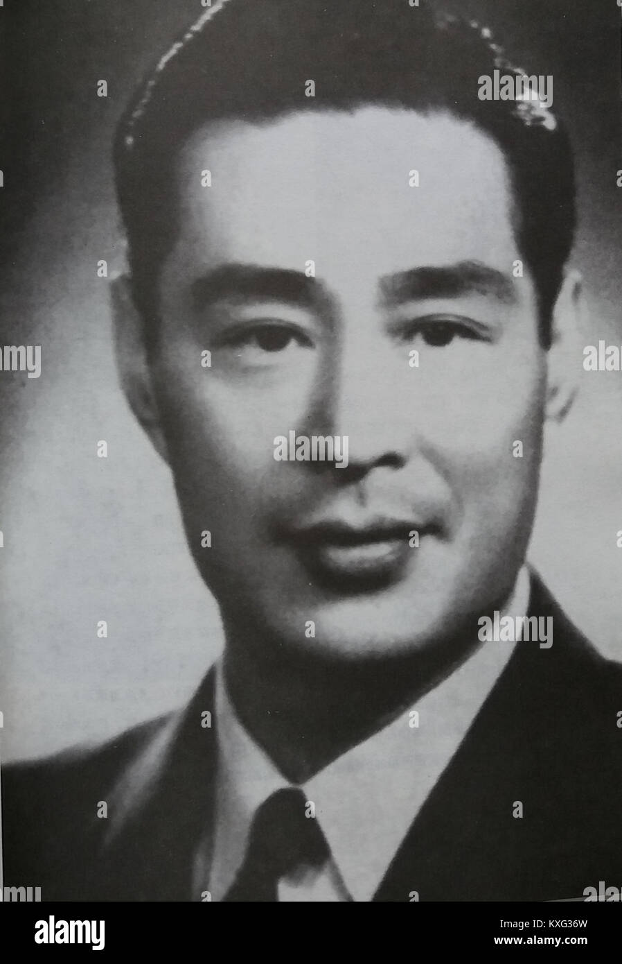 Jin Yan, noto come il primo miglior attore cinese, ha svolto un ruolo significativo nello sviluppo del cinema cinese. La sua eredità nella storia del cinema cinese rimane influente. Foto Stock