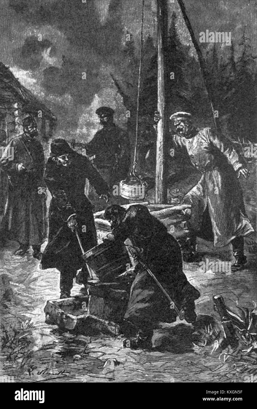 "A Drama in Livonia" è un'opera letteraria di Léon Benett, ambientata nella regione storica della Livonia. La narrazione esplora le condizioni sociali e politiche della regione, fornendo informazioni sulle complessità dell'epoca attraverso i suoi personaggi e l'ambientazione. Foto Stock