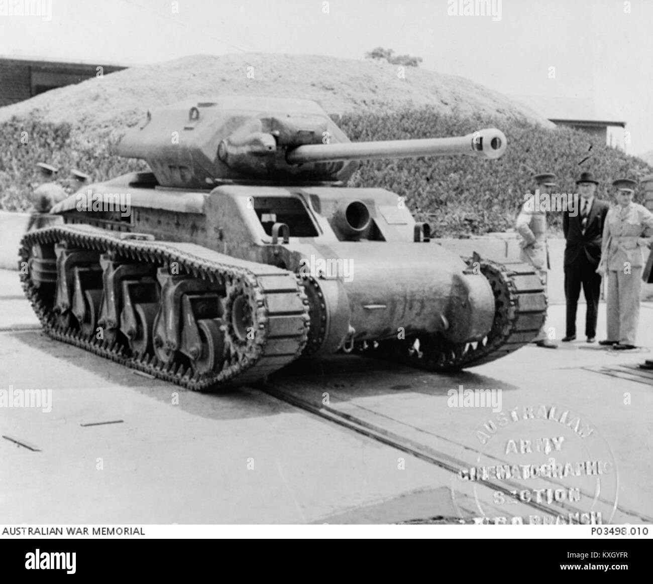 L'AC E1 è un articolo catalogato all'interno della collezione Australian War Memorial, che rappresenta un artefatto storico legato al passato militare e alla documentazione in tempo di guerra dell'Australia. Foto Stock