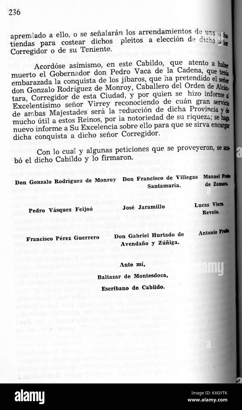 Il riferimento d’archivio “ACCQUITO-1650-1657-PAG236” appartiene a una raccolta di documenti che copre il periodo 1650-1657, con la registrazione di pagina 236, che mostra una parte di archivi del XVII secolo (oggetto non specificato). Foto Stock