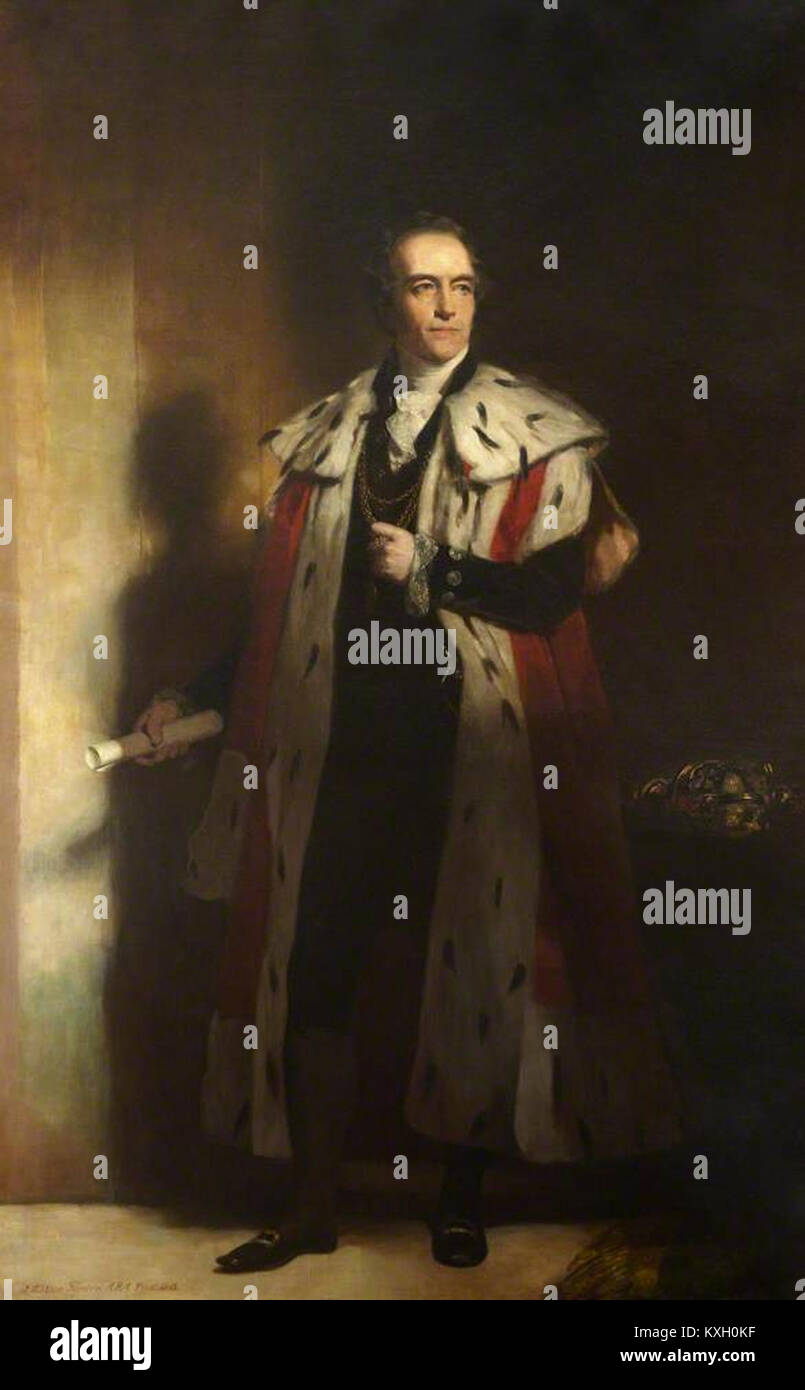 Adam Black (1784-1874), Lord Provost di Edimburgo (1843-1848) Foto Stock
