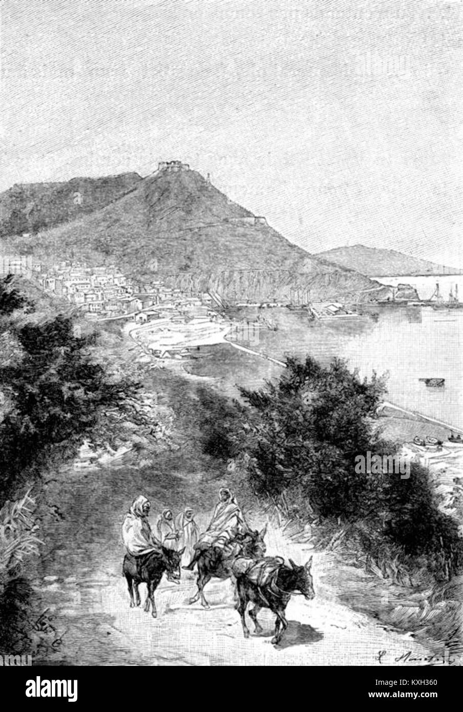 "Clovis Dardentor", un romanzo d'avventura francese di Léon Bennet, racconta la storia di Clovis Dardentor, un personaggio coinvolto in emozionanti avventure. Il romanzo enfatizza l'eroismo, l'eccitazione e le tradizioni letterarie francesi. Foto Stock