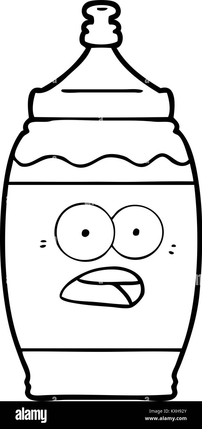 Cartoon bevanda sportiva Illustrazione Vettoriale