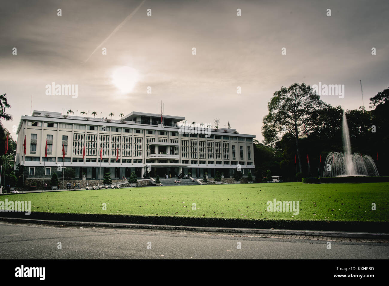 Indipendenza palace, Ho Chi Minh, Vietnam Foto Stock