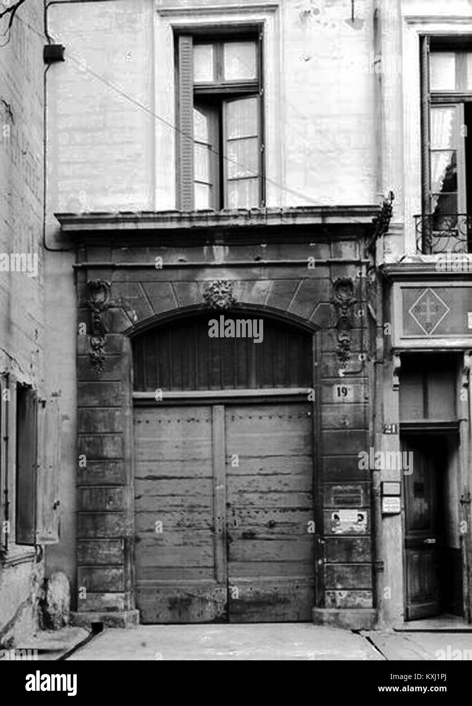 Avignon Ancien hôtel de Ratta Foto Stock