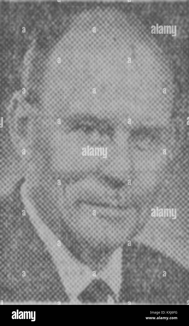 Ritratto o riferimento a Anders Edblad, che documenta un individuo di interesse, evidenzia contributi personali o professionali. Foto Stock