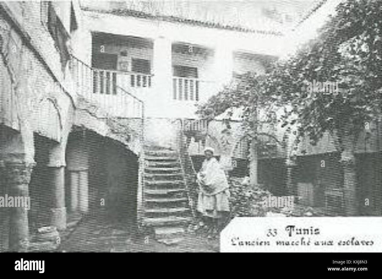 Ancien marché aux esclaves - Médina de Tunisi Foto Stock
