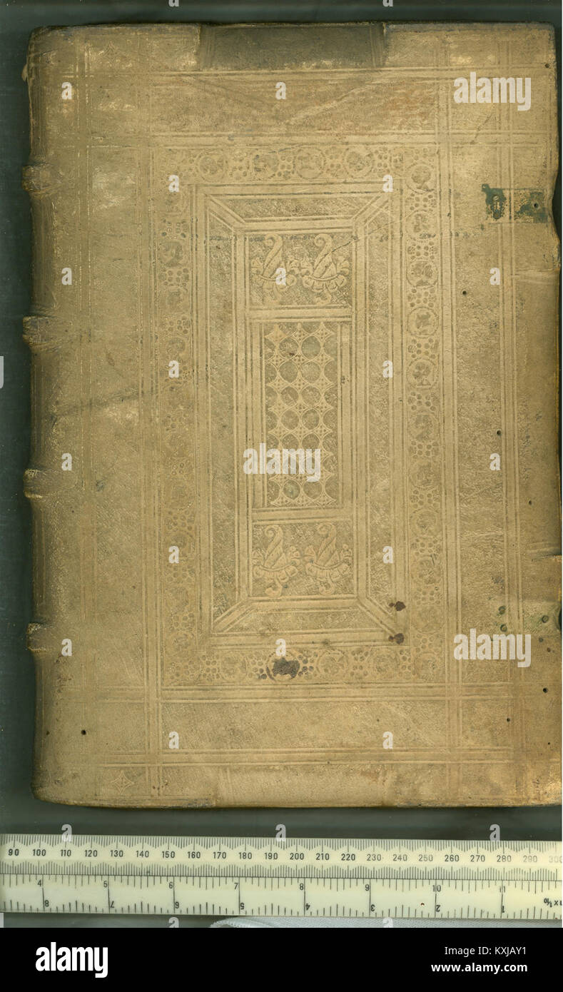 Antidotum contra diversas omnium fere seculorum haereses. -Edito da J. Sichardus.- -Basileae, 1528.- - coperchio superiore (3670c6) Foto Stock