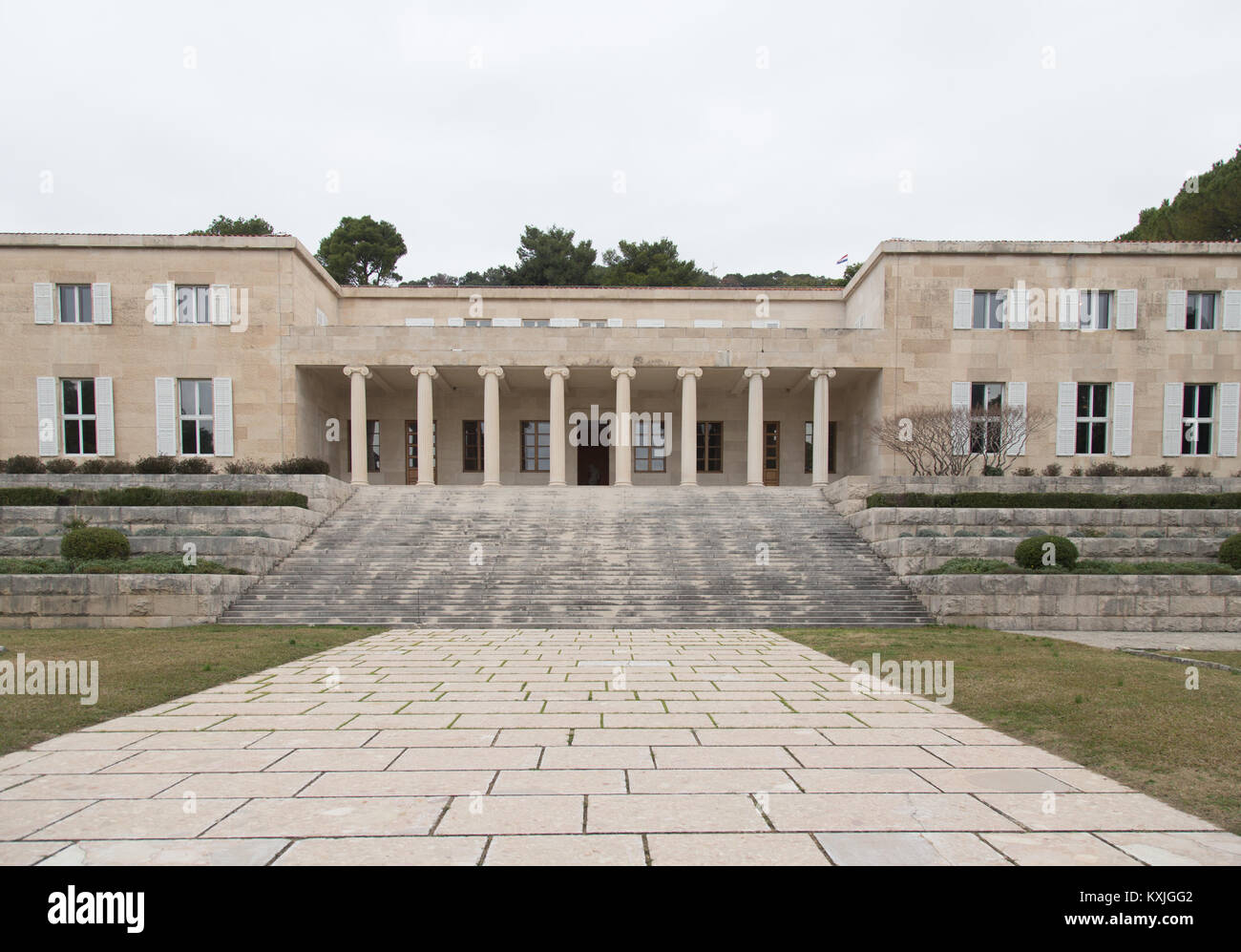 Ivan Mestrovic Gallery di Split, Croazia Foto Stock